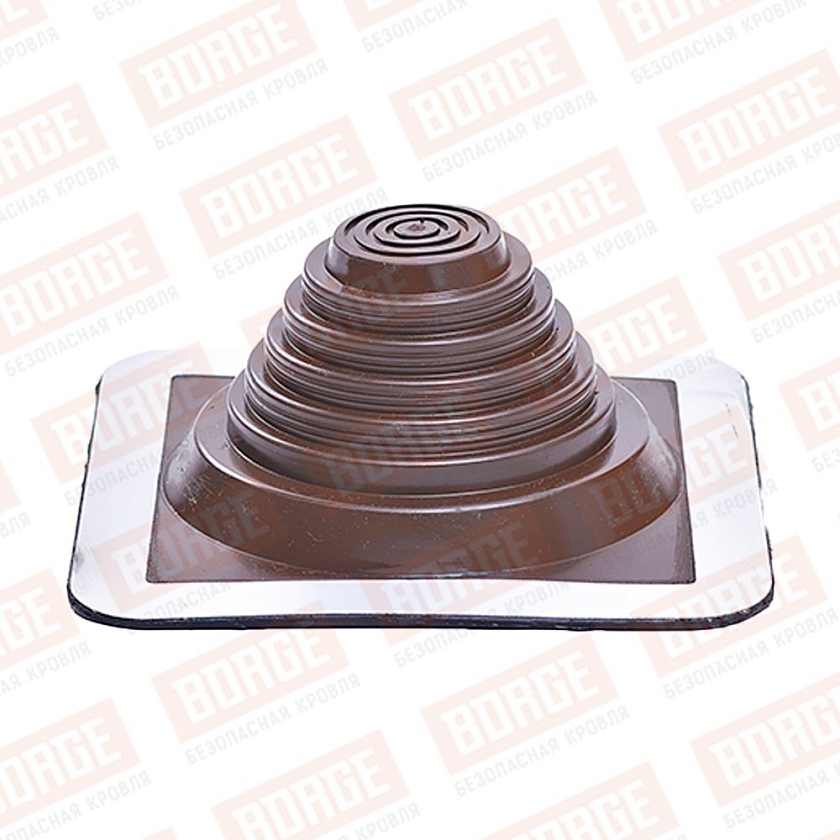 Проходка кровельная прямая №3 d6-102, цв. коричневый