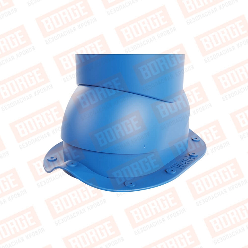 Роторная вентиляция Viotto, для МЧ Монтеррей, d-125мм, неутепленная, сигнально-синий (RAL 5005)