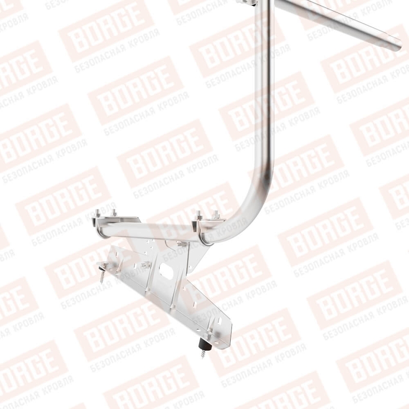 Ограждение кровельное BORGE H-90см, 3м, цинк