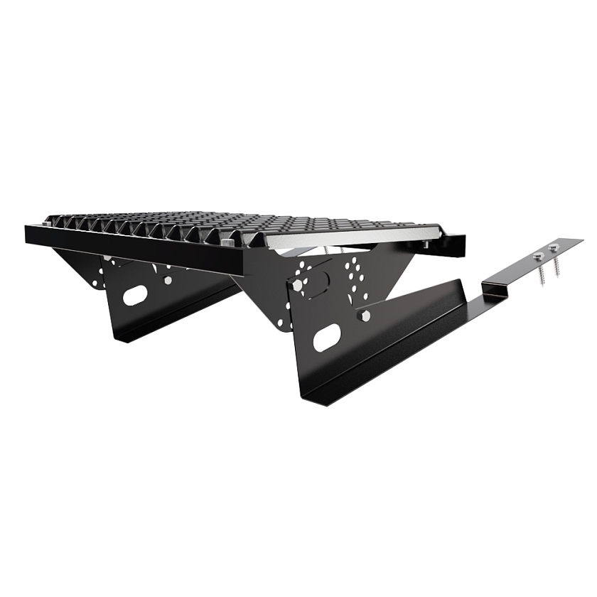 Ступень кровельная BORGE, для композитной кровли, чёрный (RAL 9005)