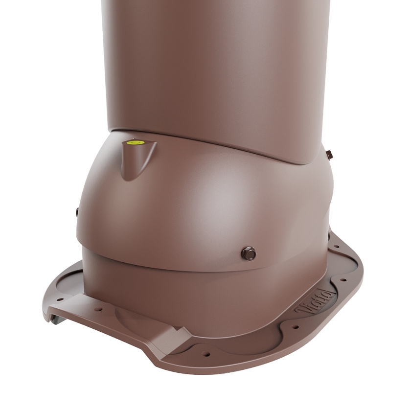 Роторная вентиляция Viotto Turbo, M03 D150мм, неутепленная, коричневый шоколад (RAL 8017)