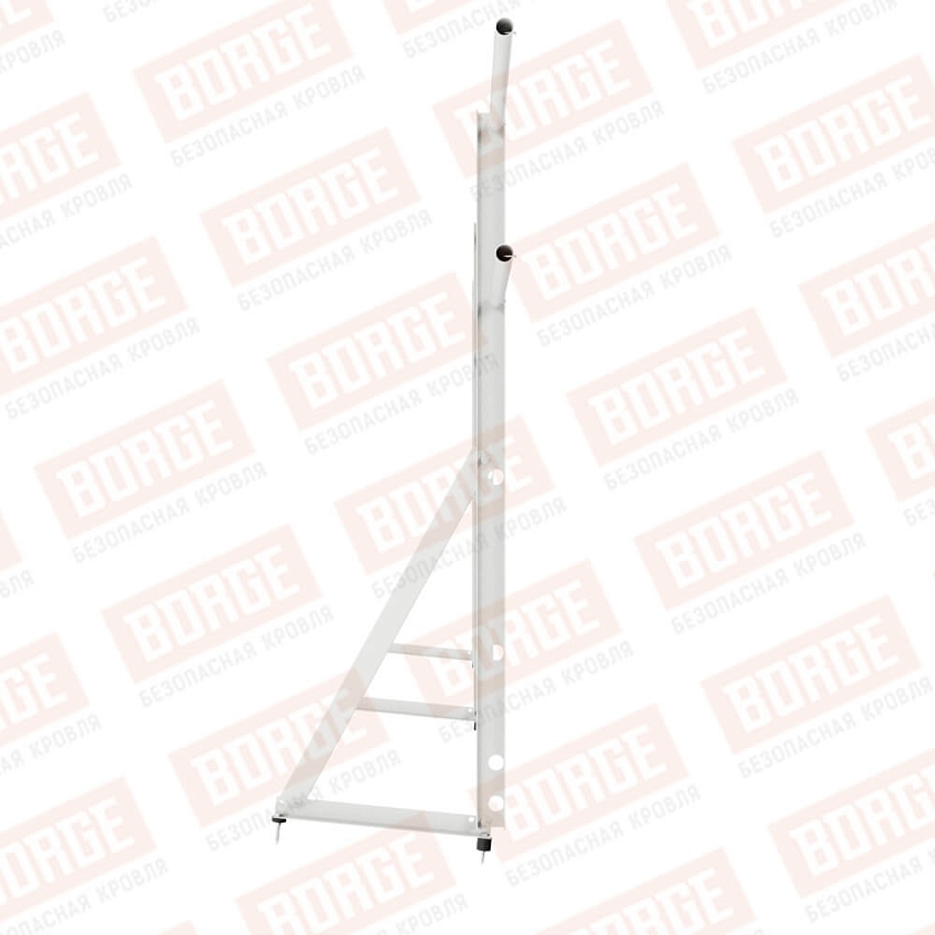 Ограждение кровельное Русский Рубеж H-120см, 3м, сигнально-белый (RAL 9003)