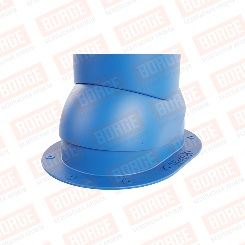 Роторная вентиляция Viotto, для готовой мягкой и фальцевой кровли, d-150мм, неутепленная, сигнально-синий (RAL 5005)