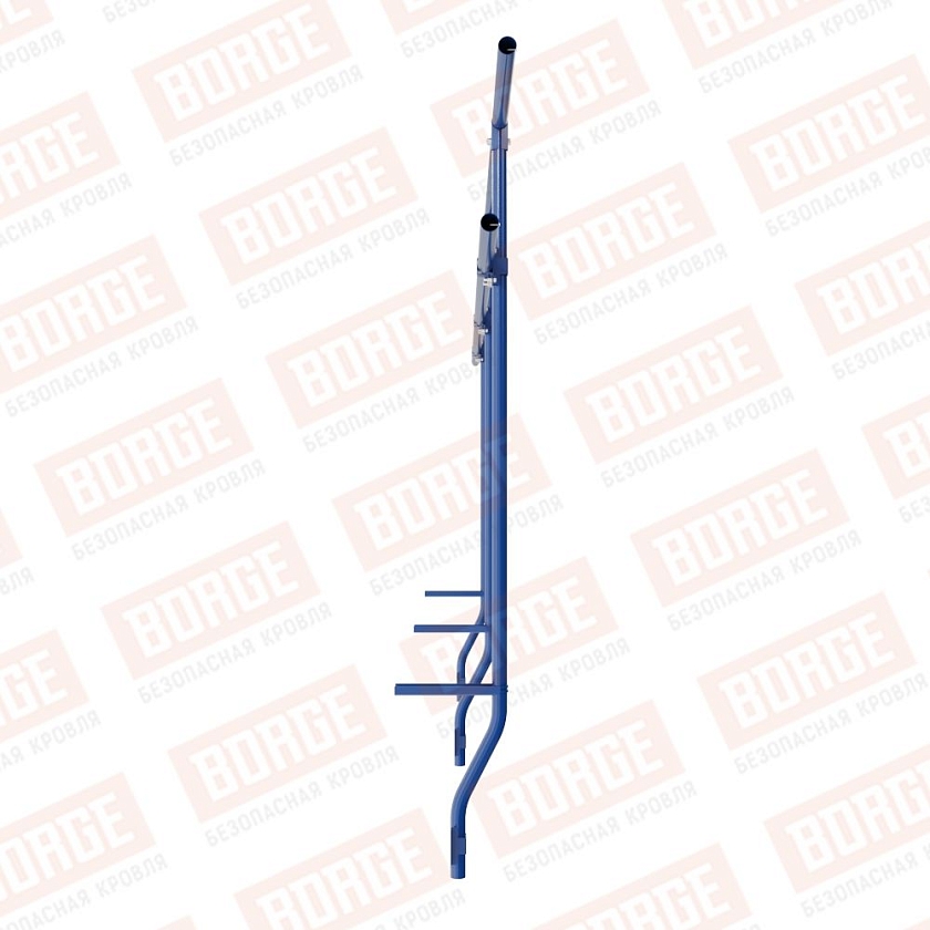 Ограждение парапетное BORGE H-120см, 3м, сигнально-синий (RAL 5005)