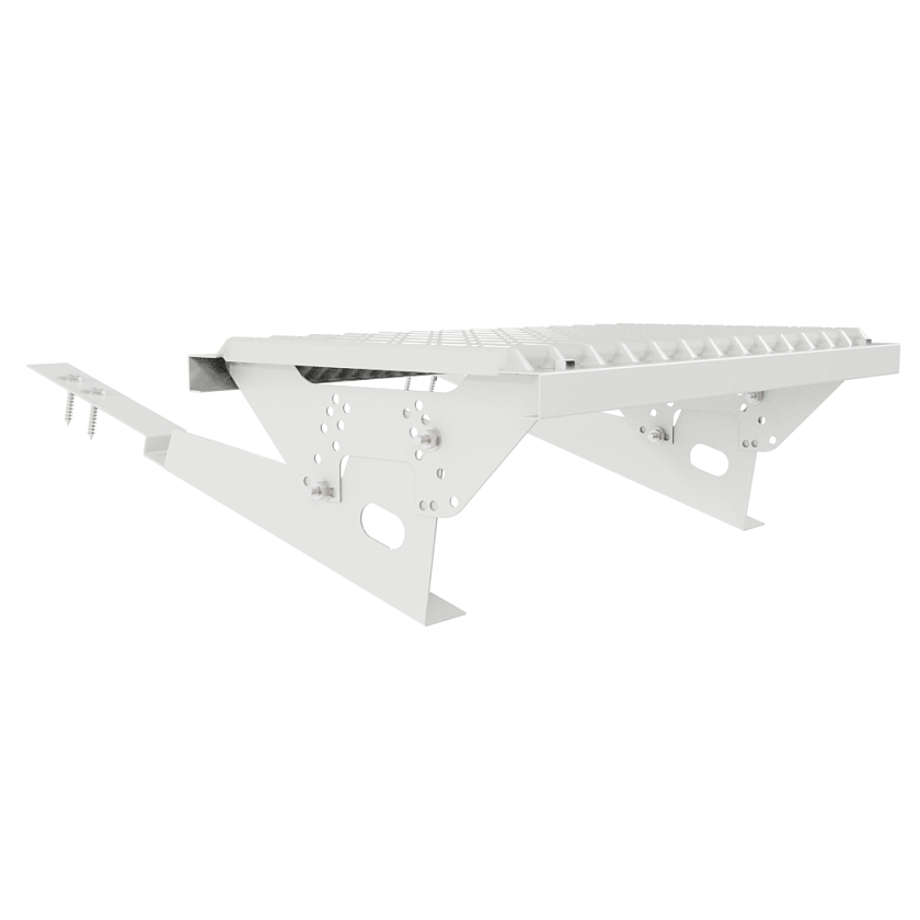 Ступень кровельная BORGE, для композитной кровли, сигнально-белый (RAL 9003)