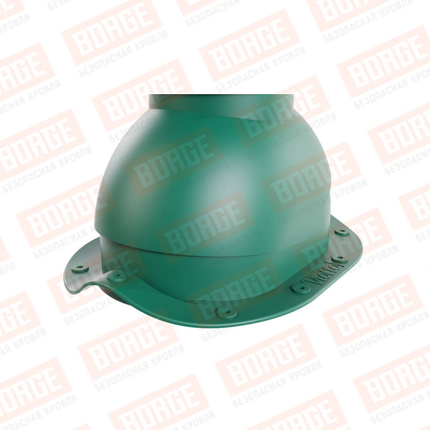 Выход вентиляции канализации Viotto, для МЧ Монтеррей, зеленый мох (RAL 6005)