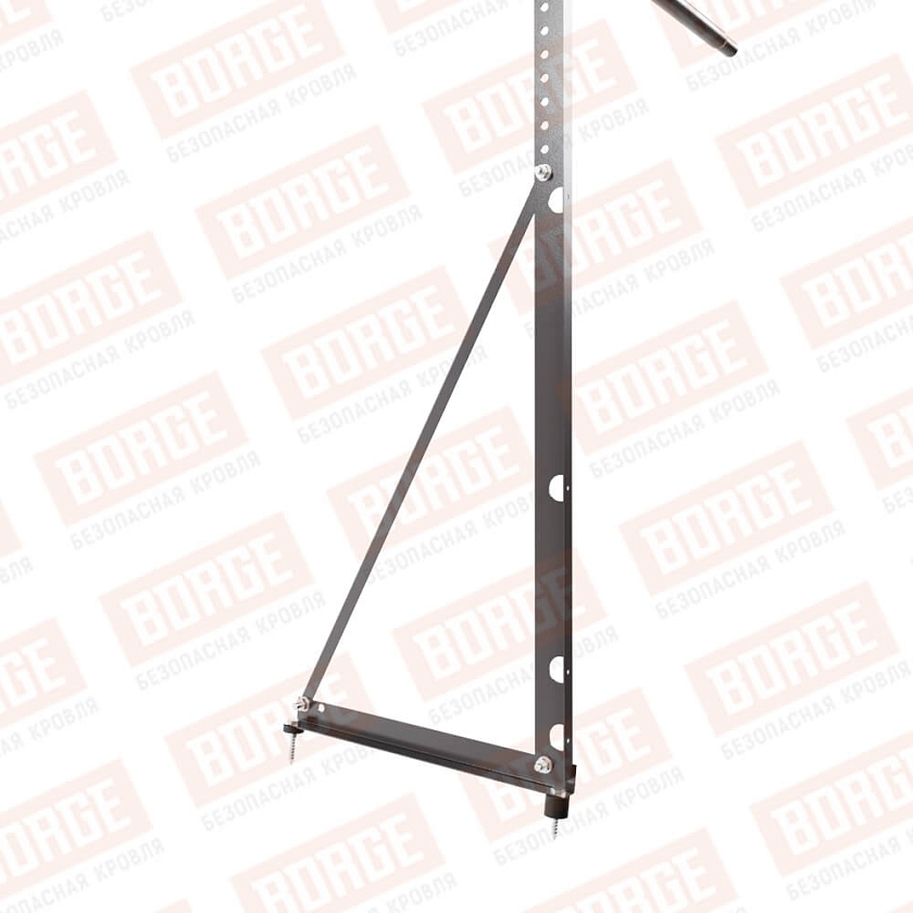 Ограждение декоративное NewLine H-120см, 3м, серо-коричневый (RR 32)