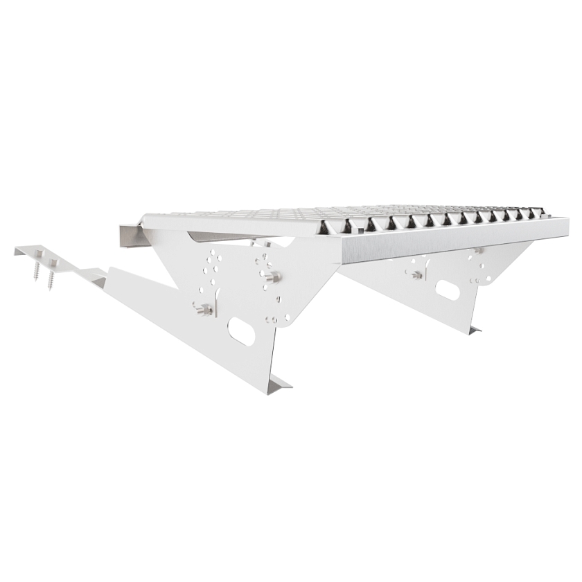 Ступень кровельная BORGE, для черепичной кровли, цинк