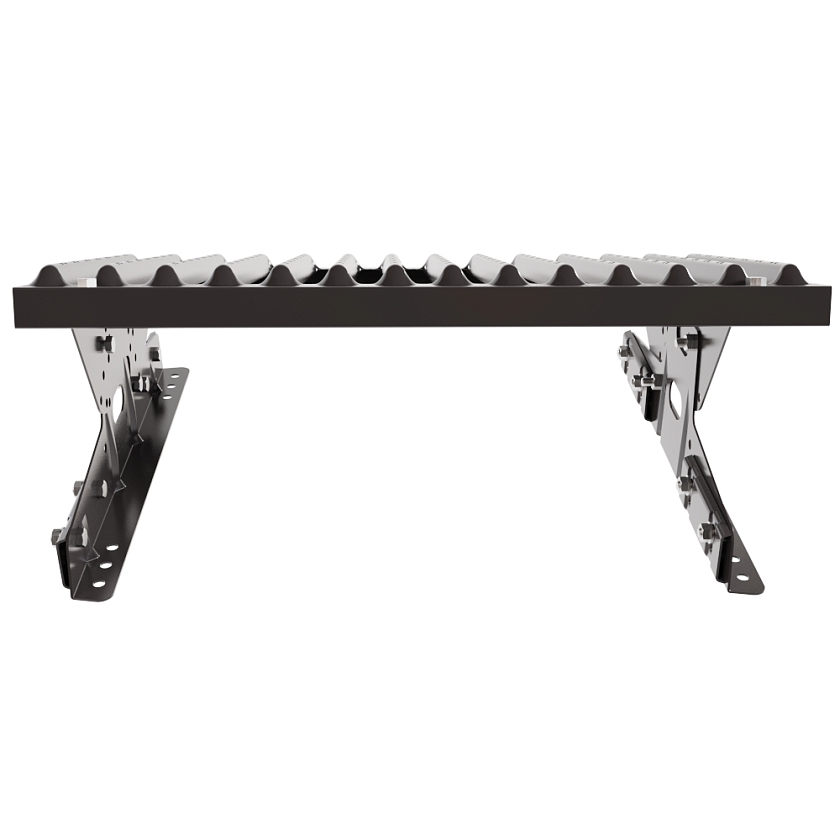 Ступень кровельная BORGE, для фальцевой кровли, серо-коричневый (RAL 8019)