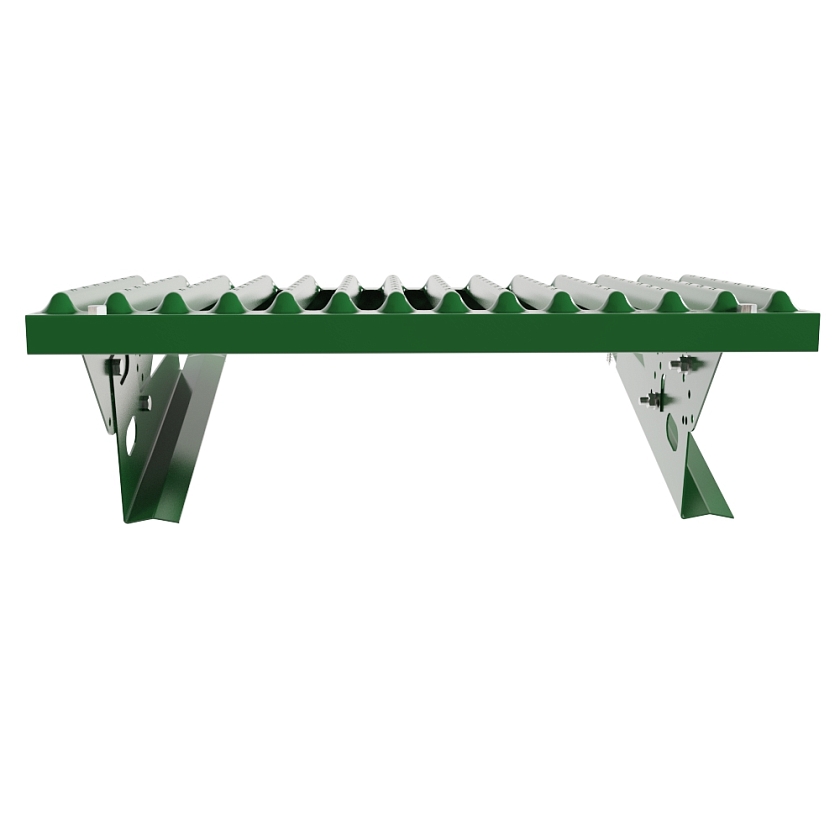 Ступень кровельная BORGE, для черепичной кровли, лиственно-зеленый (RAL 6002)