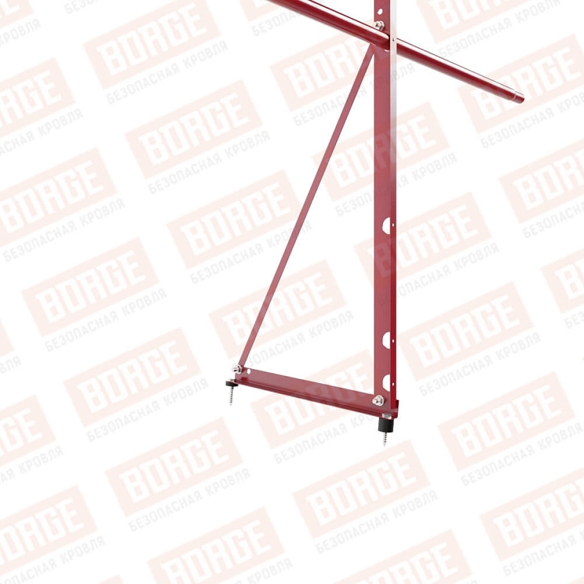 Ограждение декоративное NewLine H-90см, 3м, рубиново-красный (RAL 3003)