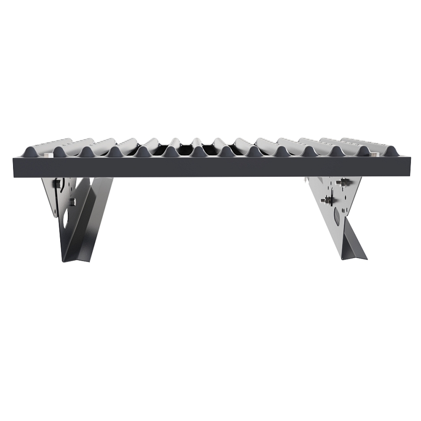 Ступень кровельная BORGE, для черепичной кровли, серый графит (RAL 7024)