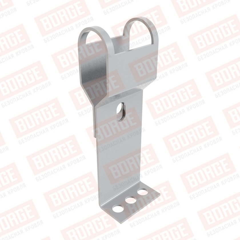 Кровельный кронштейн BORGE, сигнально-серый (RAL 7004)