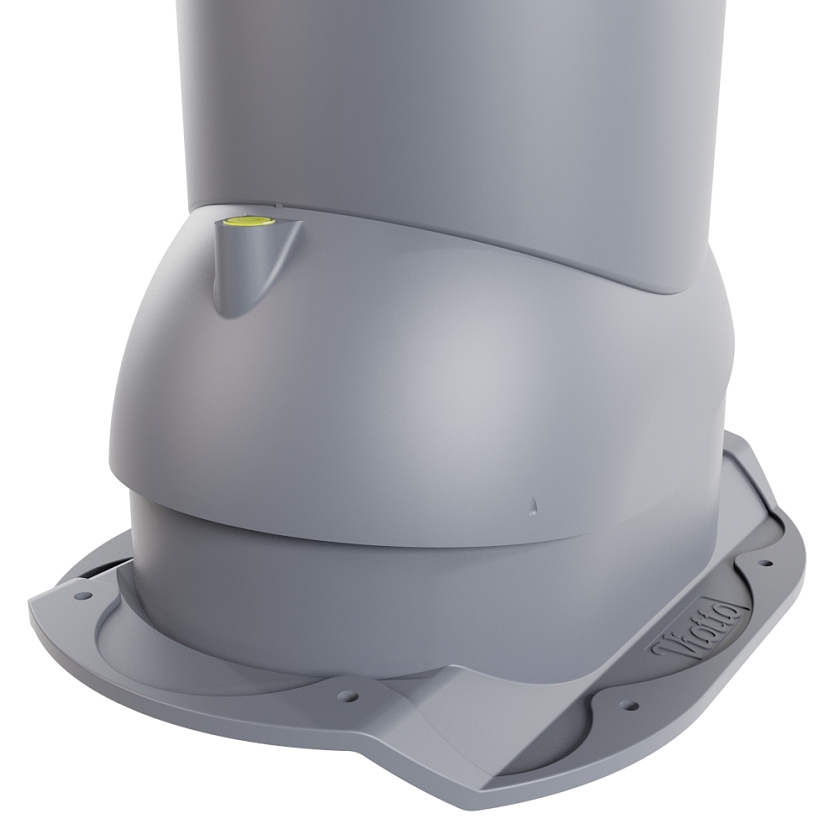 Роторная вентиляция Viotto, для МЧ Каскад, d-110мм, утепленная, серый графит (RAL 7024)