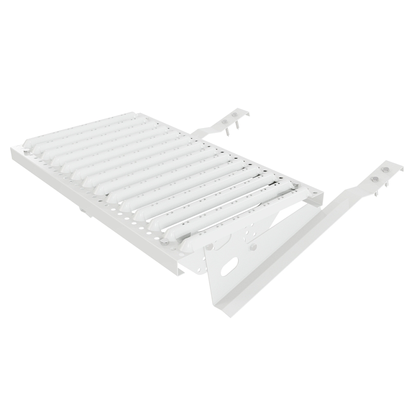 Ступень кровельная BORGE, для черепичной кровли, сигнально-белый (RAL 9003)