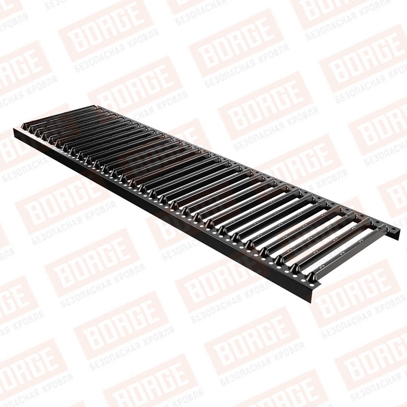 Платформа переходного мостика Русский Рубеж 1,25м, чёрный (RAL 9005)