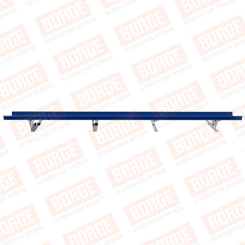 Мостик переходной BORGE 3м, для композитной черепицы, сигнально-синий (RAL 5005)