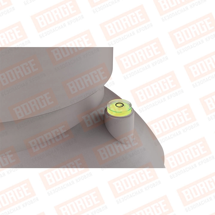 Труба вентиляционная Viotto с универсальным проходным элементом, d-110мм, h-550мм, утепленная, серо-коричневый (RAL 8019)