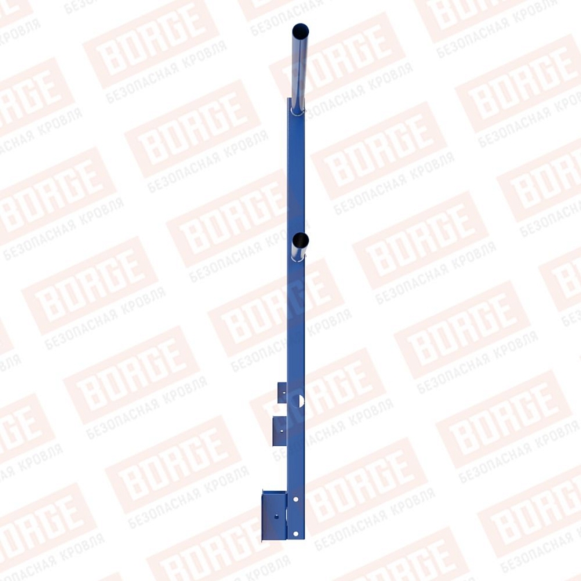 Ограждение парапетное NewLine H-90см, 3м, сигнально-синий (RAL 5005)