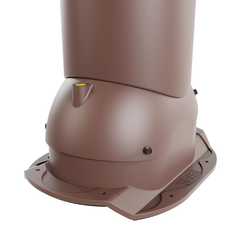Роторная вентиляция Viotto Turbo, M02 D150мм, неутепленная, коричневый шоколад (RAL 8017)
