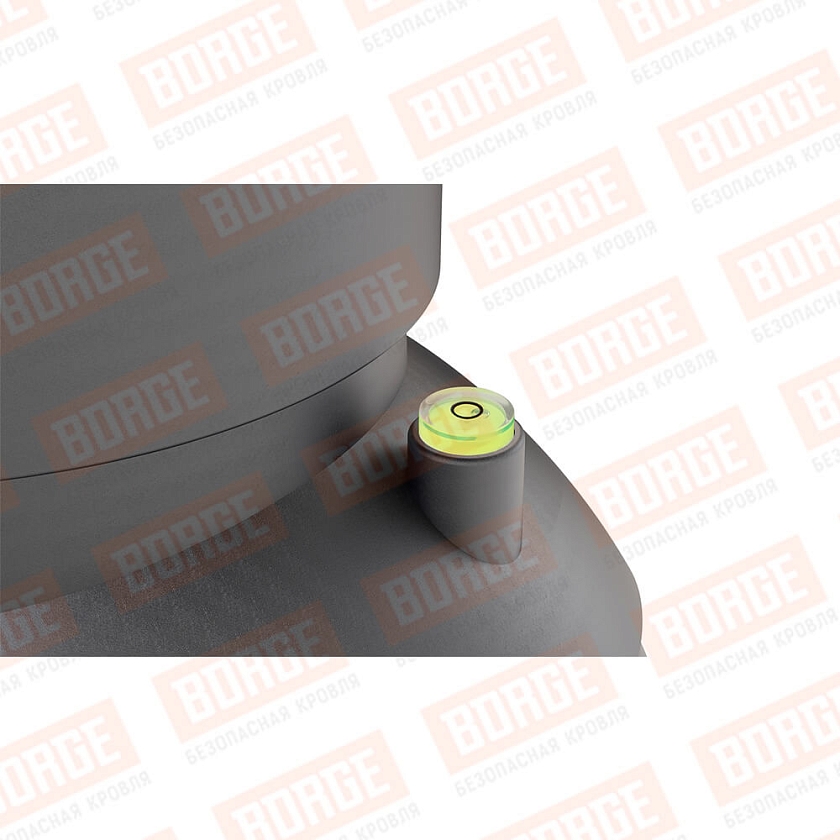 Труба вентиляционная Viotto с универсальным проходным элементом, d-110мм, h-550мм, утепленная, чёрный (RAL 9005)