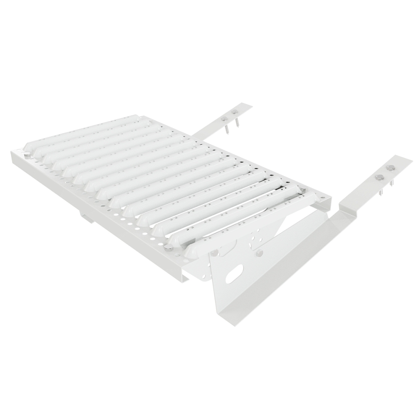 Ступень кровельная BORGE, для композитной кровли, сигнально-белый (RAL 9003)