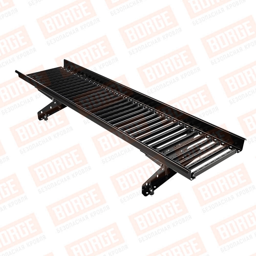 Мостик переходной BORGE 1,5м, чёрный (RAL 9005 matt)