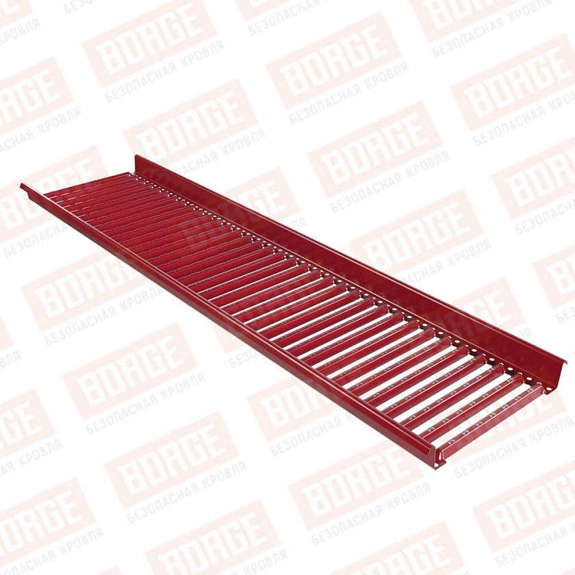 Платформа переходного мостика BORGE 1,5м, рубиново-красный (RAL 3003)