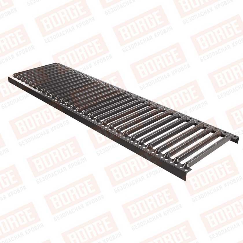 Платформа переходного мостика Русский Рубеж 1,25м, серо-коричневый (RR 32)