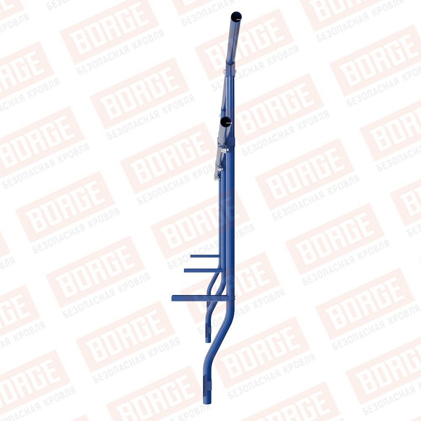 Ограждение парапетное BORGE H-90см, 3м, сигнально-синий (RAL 5005)