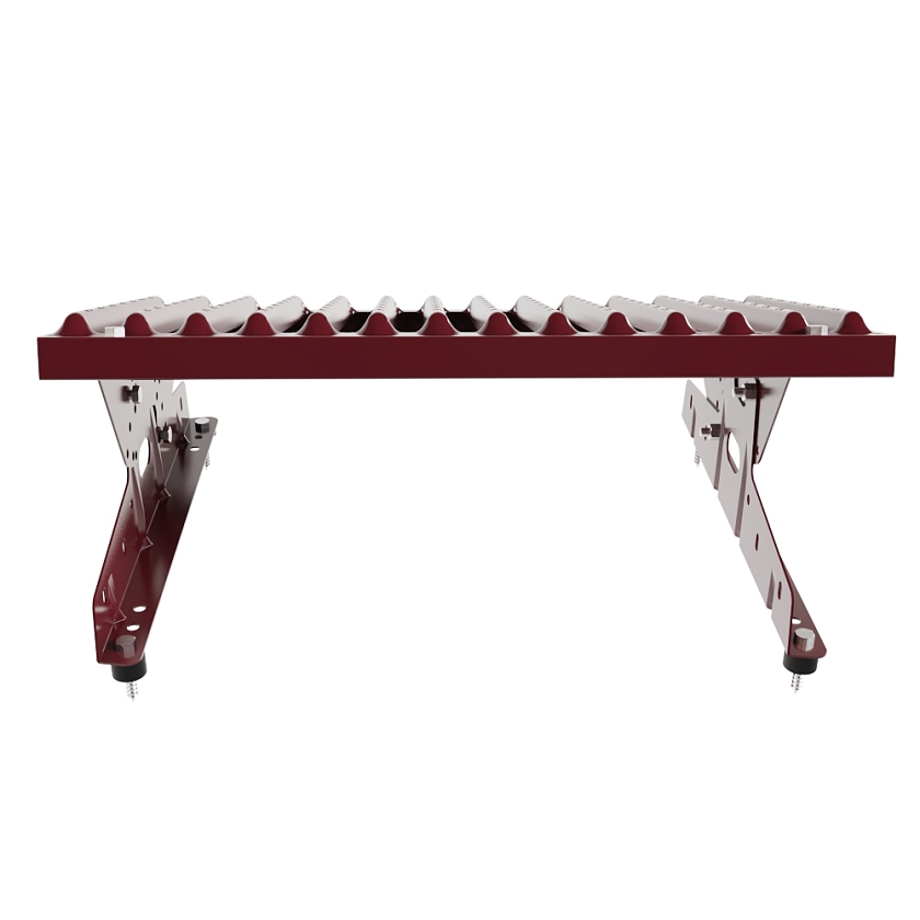 Ступень кровельная BORGE, красное вино (RAL 3005)