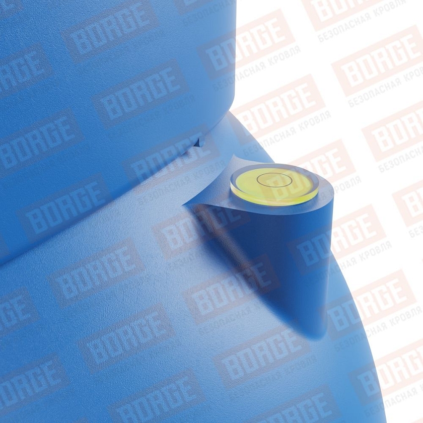 Труба вентиляционная Viotto, для МЧ Монтеррей, d-125мм, утепленная, сигнально-синий (RAL 5005)