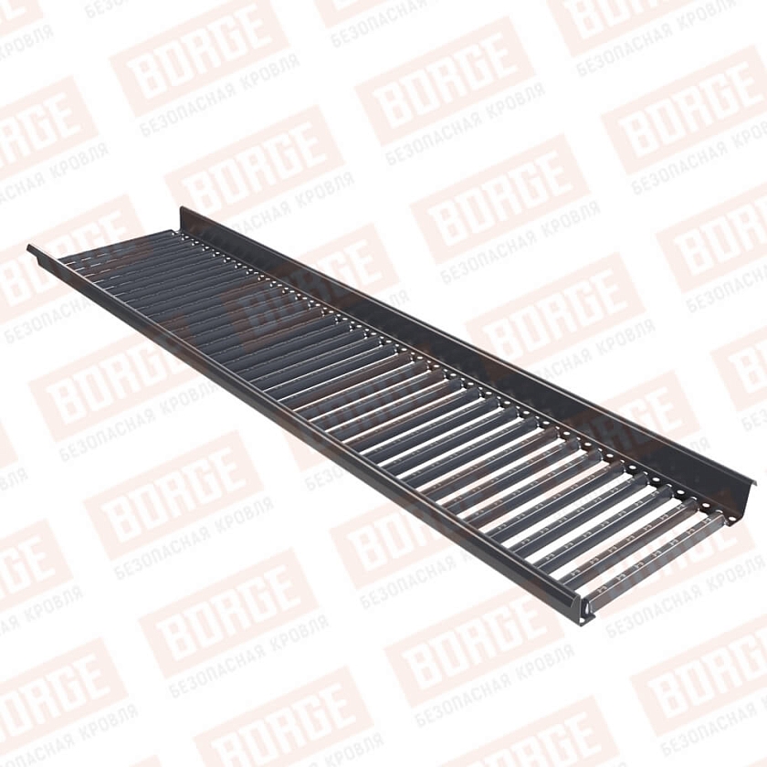 Платформа переходного мостика BORGE 1,5м, серый графит (RAL 7024)