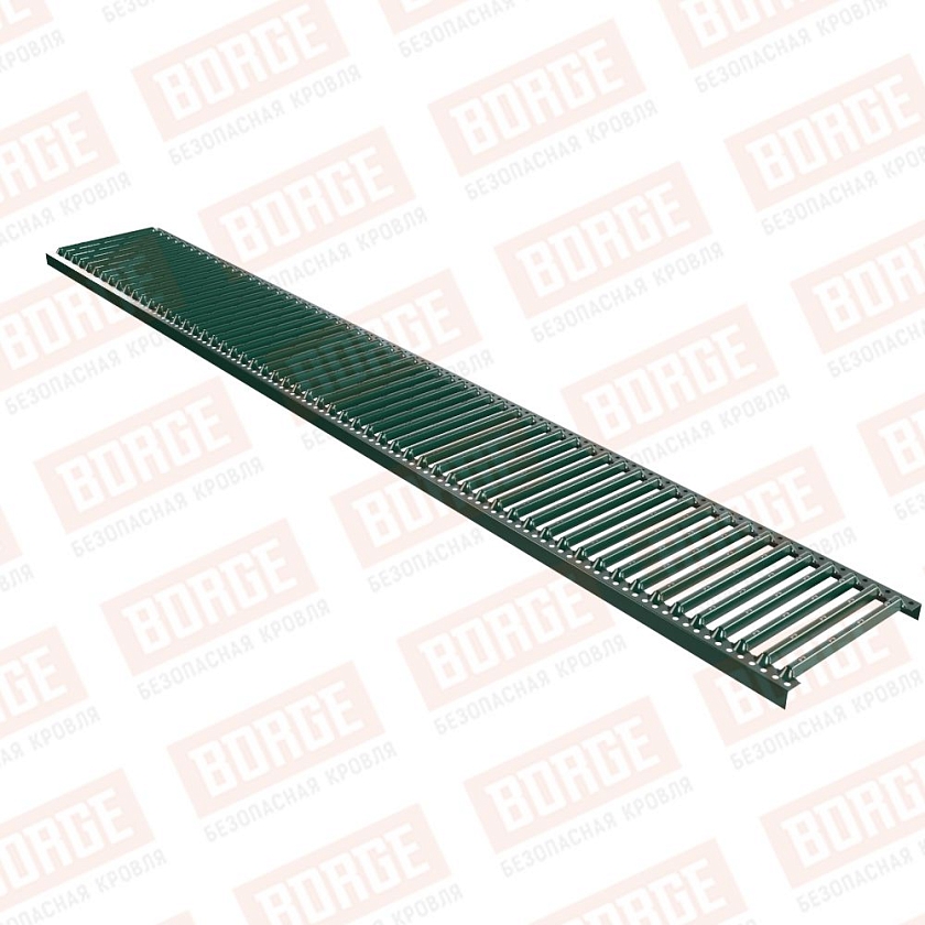 Платформа переходного мостика Русский Рубеж 2,5м, зелёный мох (RAL 6005)