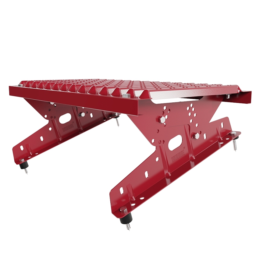 Ступень кровельная BORGE, рубиново-красный (RAL 3003)