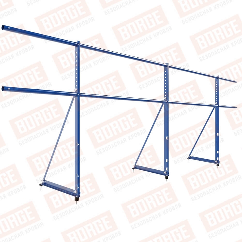 Ограждение декоративное NewLine H-90см, 3м, сигнально-синий (RAL 5005)