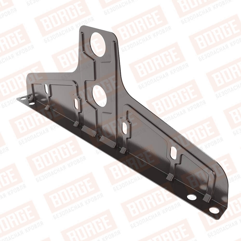 Универсальный кронштейн Русский Рубеж D-25мм, оцинк., окрашенный (NL-805)