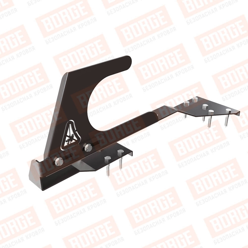 Крюк безопасности BORGE, для черепичной кровли, окрашенный (NL-805)