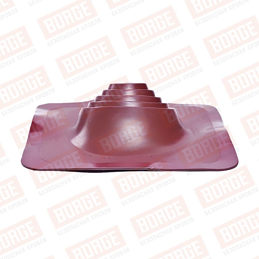 Проходка кровельная угловая №1 d75х200 цв. красный