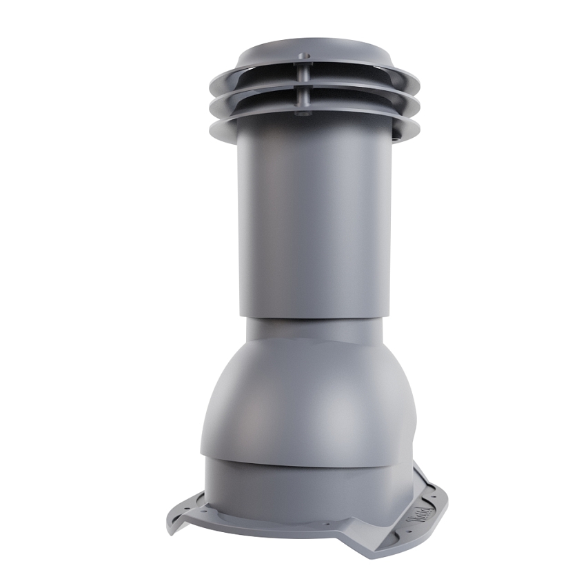 Выход вентиляции канализации Viotto, для МЧ Каскад, серый графит (RAL 7024)