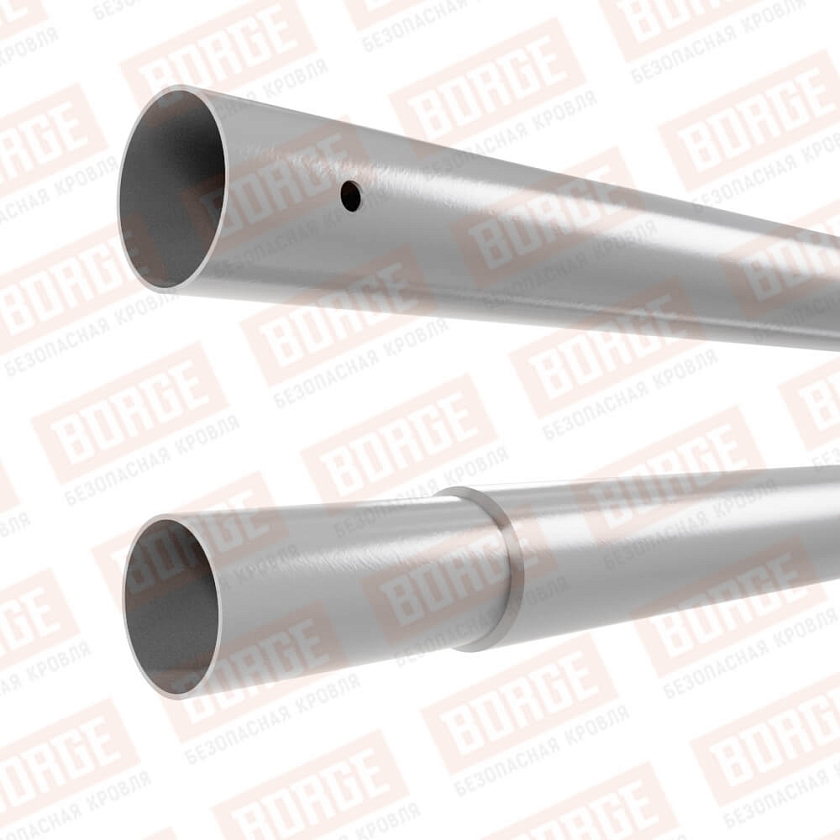 Труба NewLine D-25мм, 1,5м, сигнально-серый (RAL 7004)