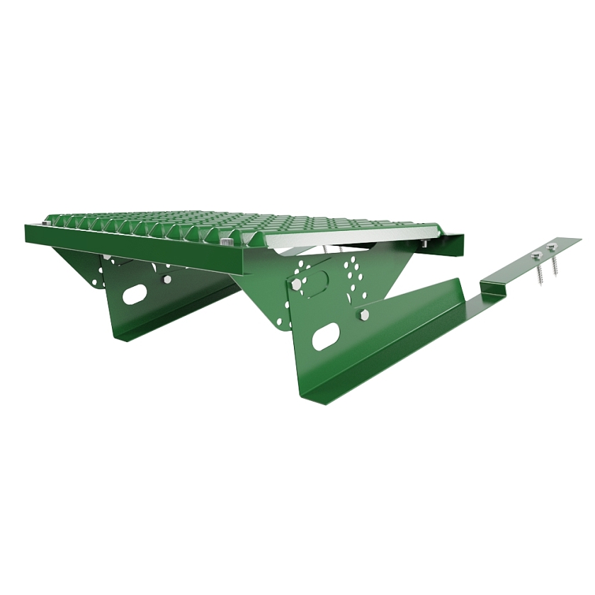 Ступень кровельная BORGE, для композитной кровли, лиственно-зеленый (RAL 6002)