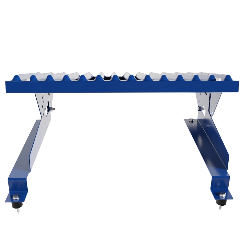 Ступень кровельная BORGE, для МЧ с высокой ступенькой, сигнально-синий (RAL 5005), 350мм