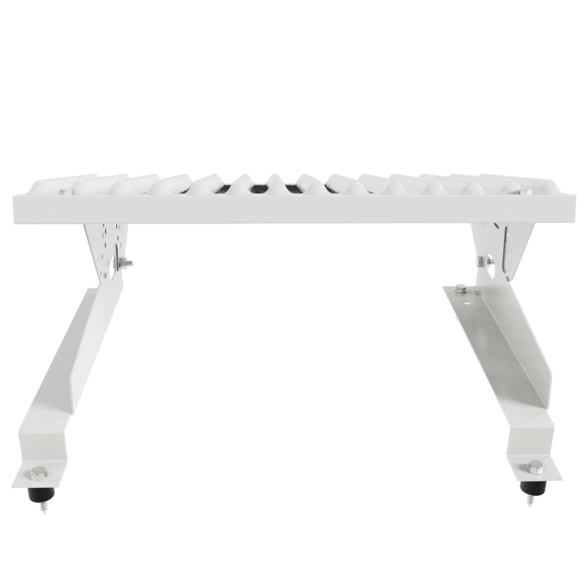 Ступень кровельная BORGE, для МЧ с высокой ступенькой, сигнально-белый (RAL 9003), 350мм