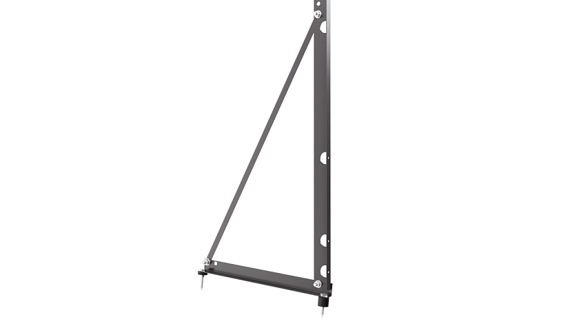 Ограждение кровельное NewLine H-120см, 3м, серо-коричневый (RR 32)