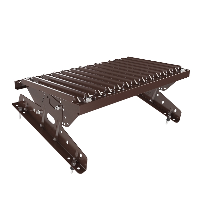 Ступень кровельная BORGE, коричневый шоколад (RAL 8017)