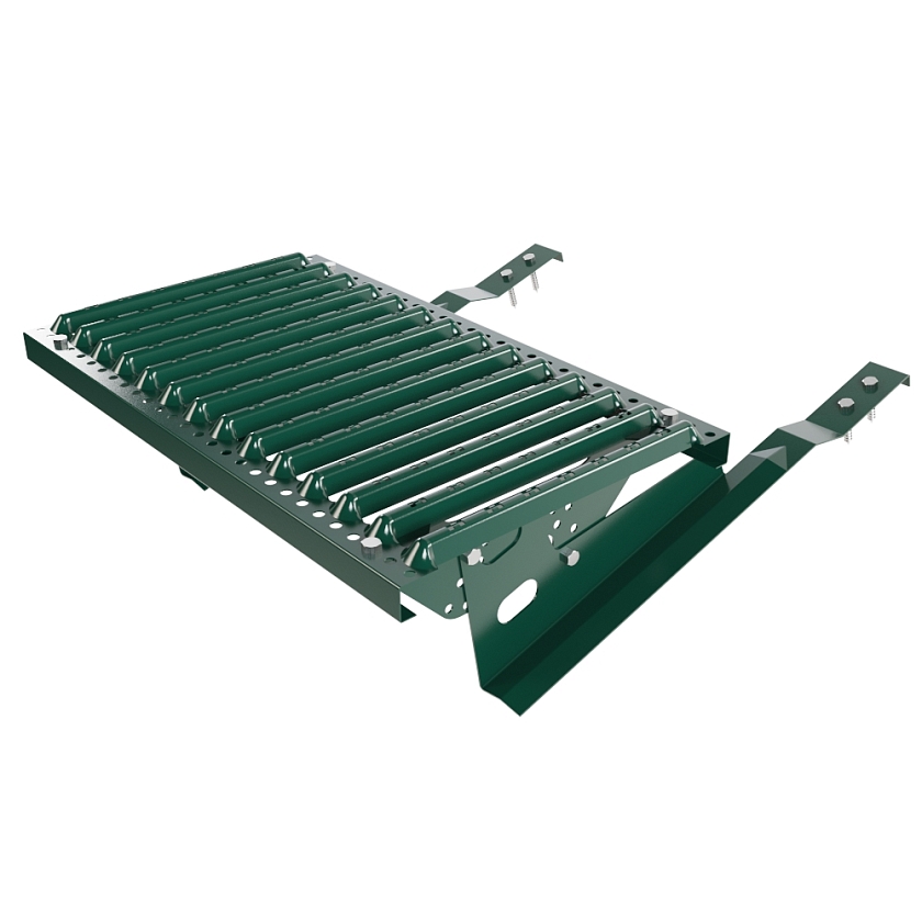 Ступень кровельная BORGE, для черепичной кровли, зеленый мох (RAL 6005)