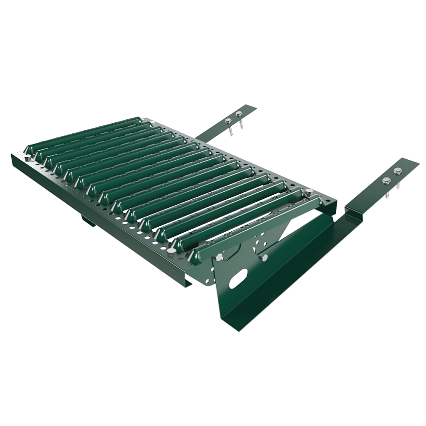 Ступень кровельная BORGE, для композитной кровли, зеленый мох (RAL 6005)