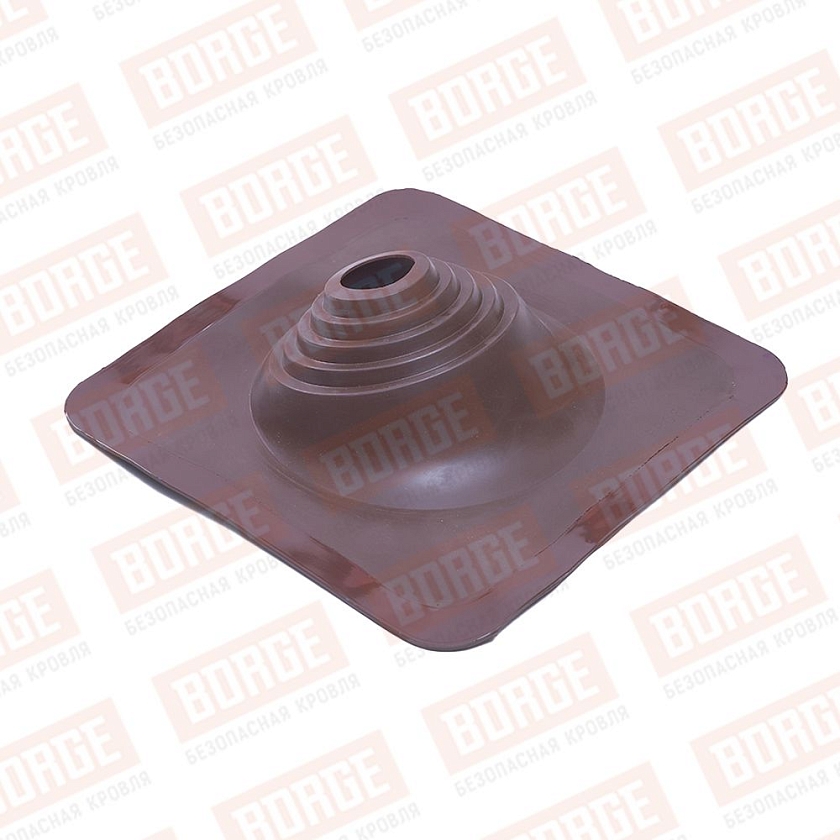 Проходка кровельная угловая №1 d75х200 цв. коричневый