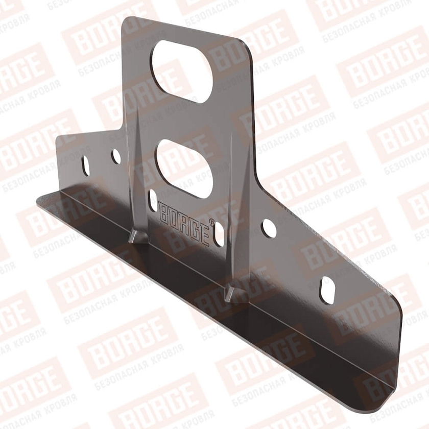 Кронштейн BORGE, оцинк., для фальцевой кровли, окрашенный (NL-805)